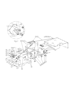 Electrical Assembly Diagram and Parts List for M54-KW 53AI8CTW750-23HP-OHV Cub Cadet Lawn Tractor